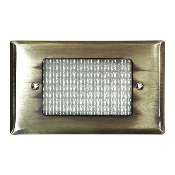 Step Light, 618, ABS, Recessed, Open Face