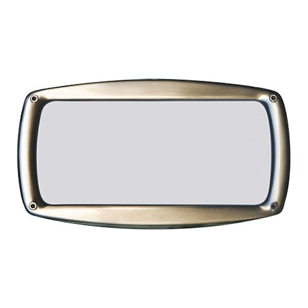 Wall Light, 1073, SS, Open Face, Brck Step