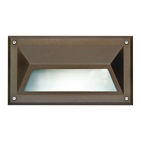 Wall Light, DSL1002, BZ, Hooded, Brick, Step