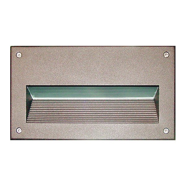 Wall Lght, DSL1043, BZ, Recessd, Brick Step