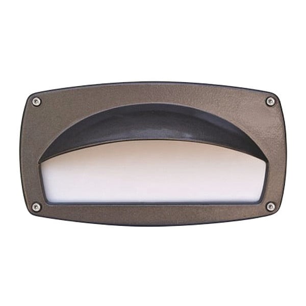 Wall Light, DSL1014, BZ, Hooded, Brick, Step