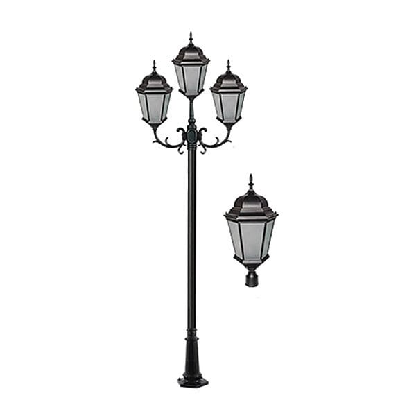 Fixture, Post, 2303, B, Frsted Glss