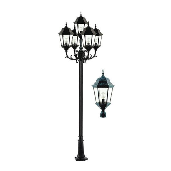 Fixture, Post, 2305, VG, Clear Glass
