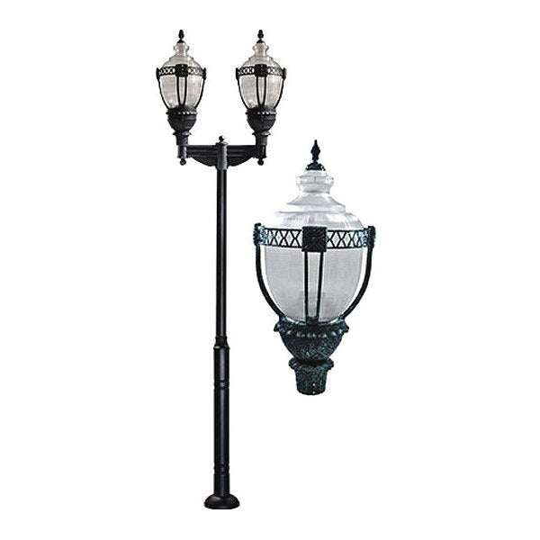 Fixture, Acorn, 8040, VG 2, Clear Top