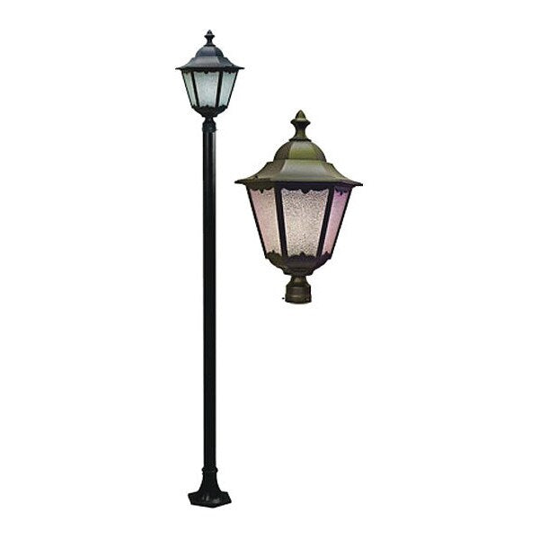 Fixture, Post, 8130, BZ, Lantern