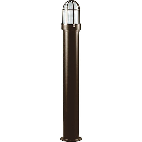 Bollard, D3100, BZ, Powder Coated Steel