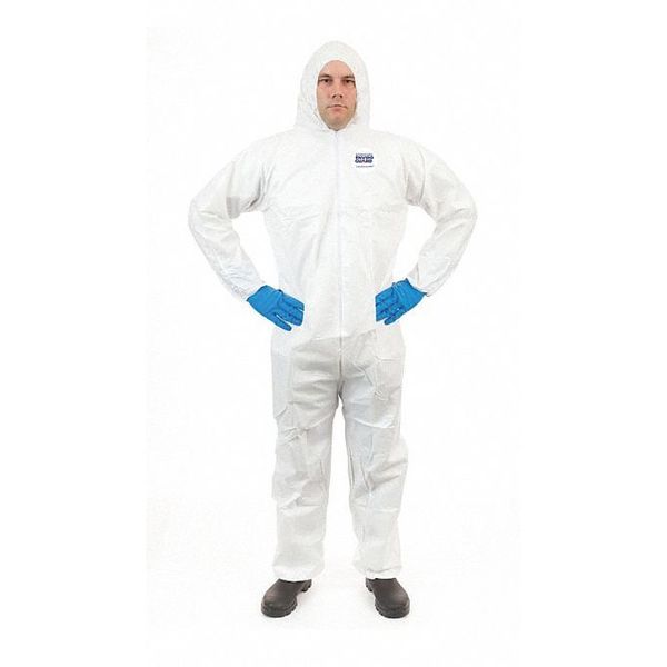 L, White, Zipper