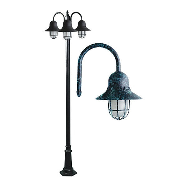 Fixture, Post, 9913, VG, Marquee, 3 Light