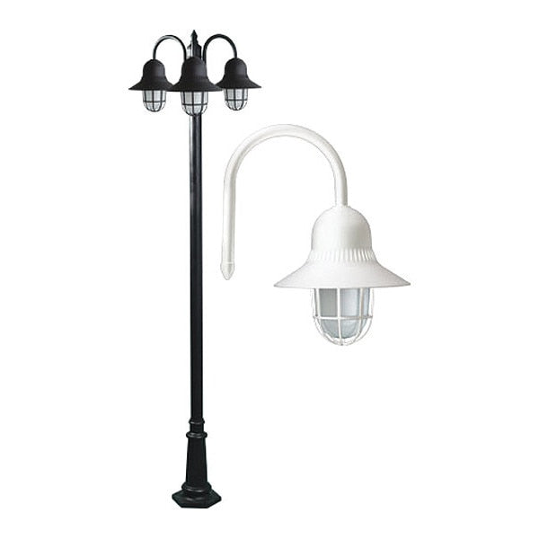Fixture, Post, 9913, W, Marquee, 3 Light