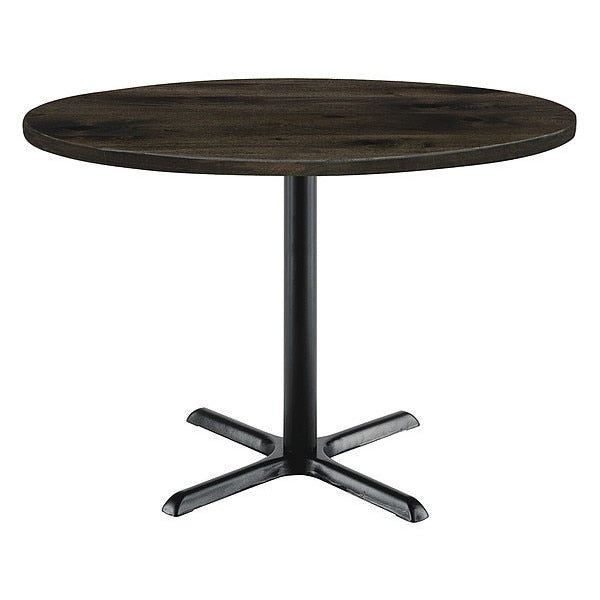 Round Urban Loft Table, Barnwood, 42