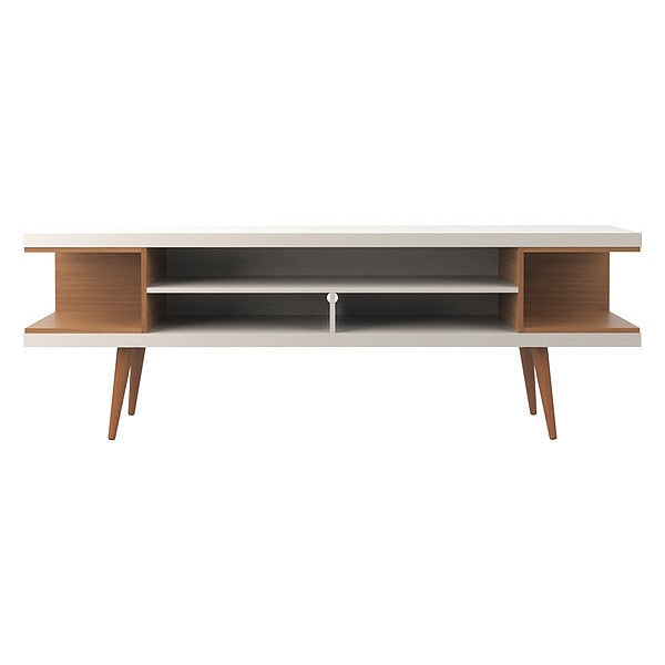 Utopia 70.47 TV Stand, Off White/Maple Cream