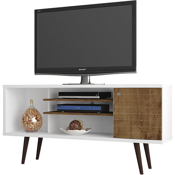 TV Stand, Mid Century, Brown, 53.14
