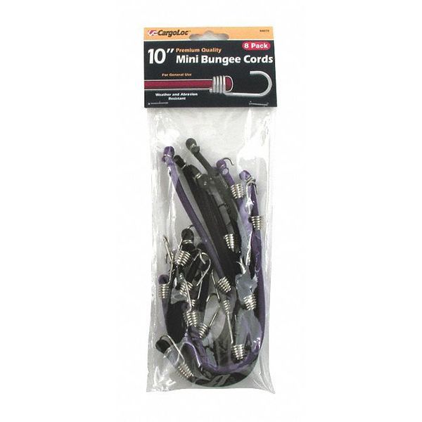 Molded Bungee Cords, 18 pcs. Injection