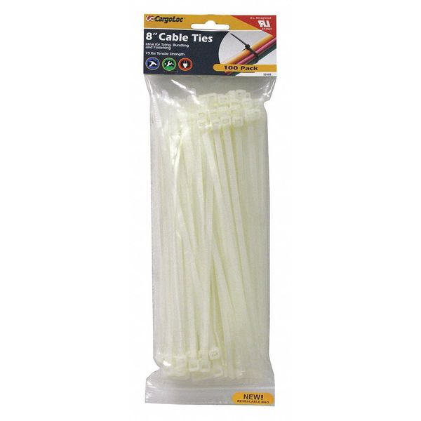 Cable Ties, Nylon, 50 pcs.
