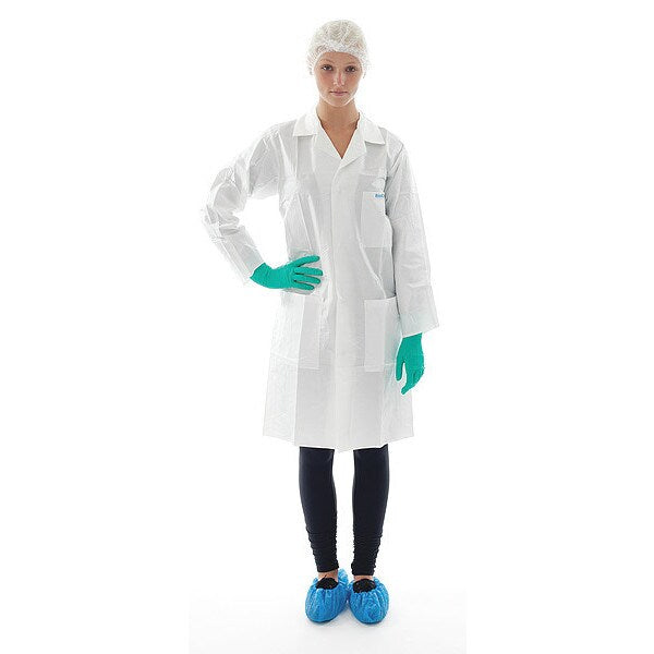 Lab Coat, Anti-Static, Sterile, M, PK30