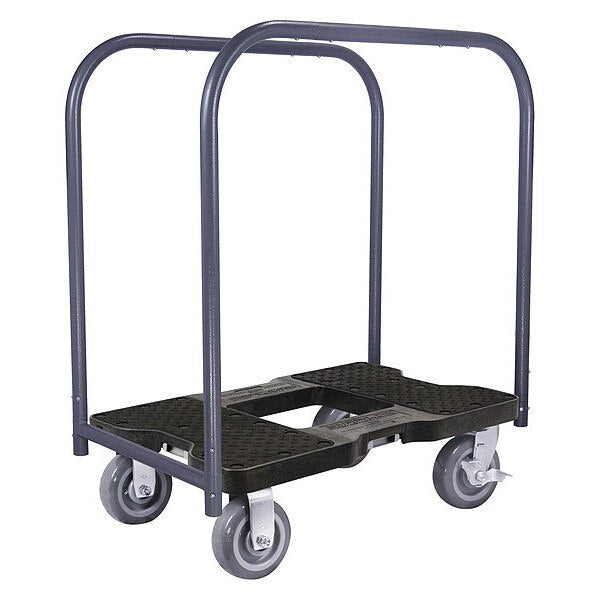 Super-Duty Panel Cart/Dolly, Blk, 1800 Lb