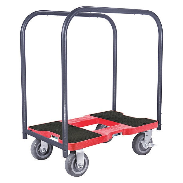 Super-Duty Panel Cart/Dolly, Red, 1800 Lb