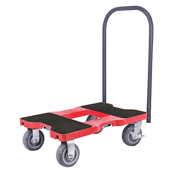Super-Duty Push Cart Dolly Red, 1800 Lb