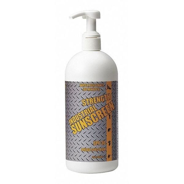 Indstrl Sunscreen, Zinc Oxide, 32 oz., PK12