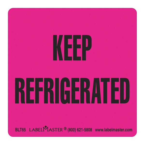 Keep Refrigerated Label, PK500