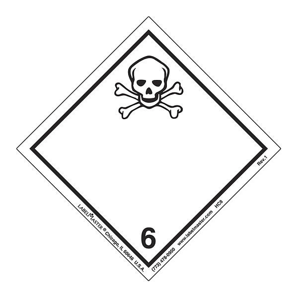 Toxic Label, International, PK500