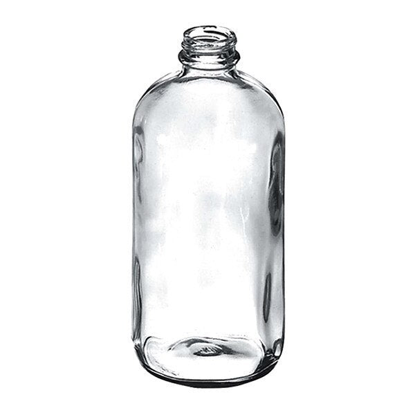 Boston Round Bottle, 32 oz., Non-Ctd Flint