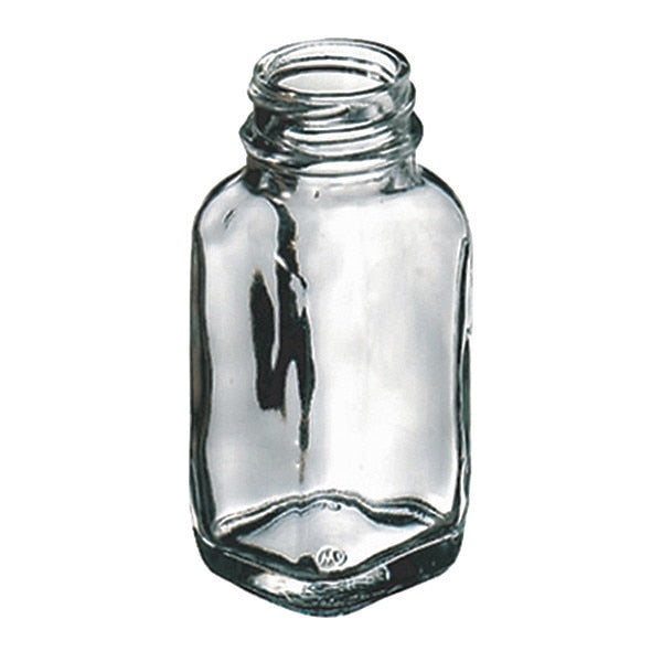 French Square Bottle, 4 oz.