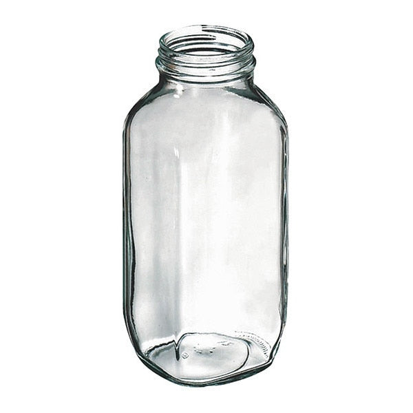 French Square Bottle, 8 oz.