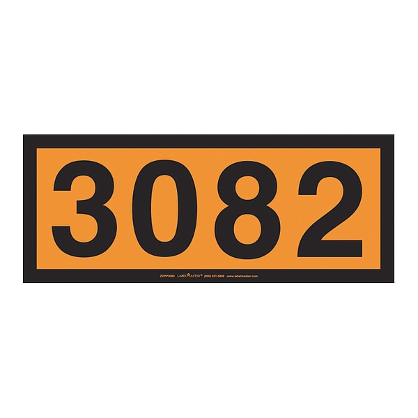 UN3082 Orange Panel, Permanent, PK25