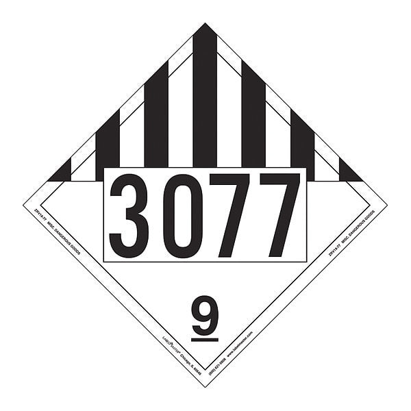 Miscellaneous Dangerous Goods, Rigid, PK25