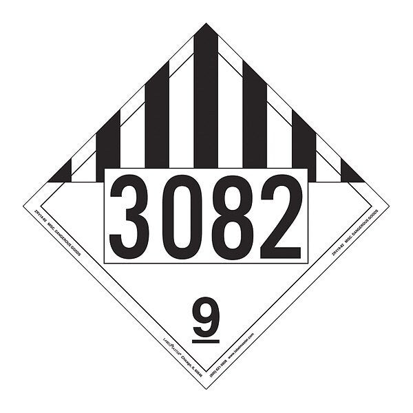 Miscellaneous Dangerous Goods, PK25, ZRV19-82