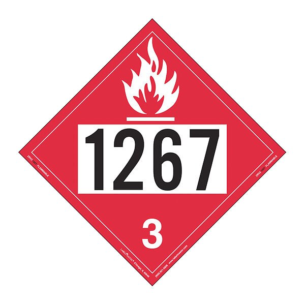 UN1267 Flammable Liquid, PK25
