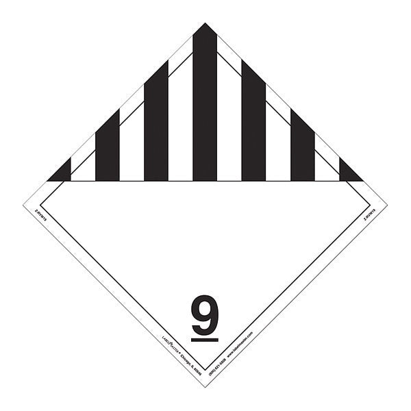 Miscellaneous Dangerous Goods, Vinyl, PK25