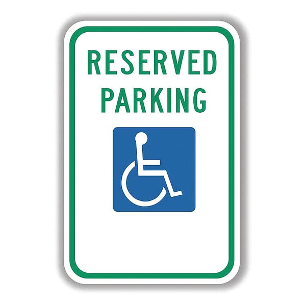 Reserved Parking Sign, 12