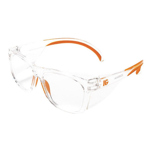 Safety Glasses, Traditional Clear Polycarbonate Lens, Anti-Fog