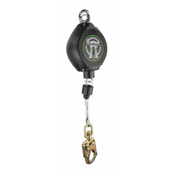 Cable SRL w/Fall Indic Snap Hook, 20 ft.