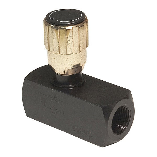 Valve, Steel, Flow Control, 1/4