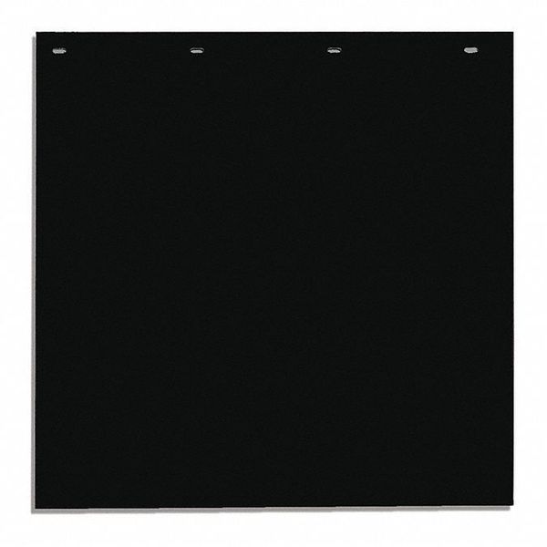 Mudflap, Black, Polymer, 24