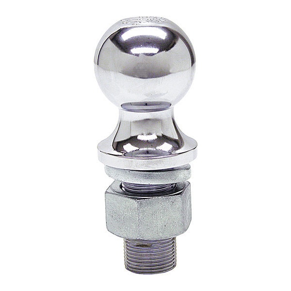 Hitch Ball, Chrome, 2-5/16