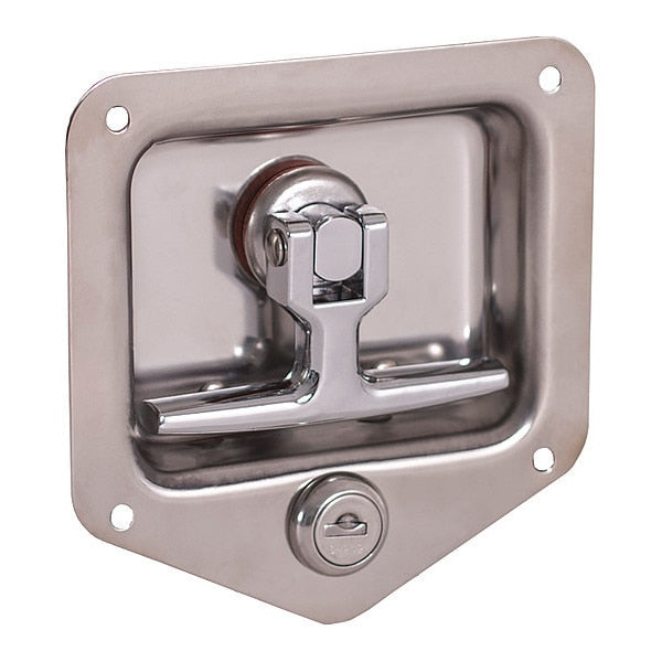 Stainless Steel T-Handle Latch, Single Point