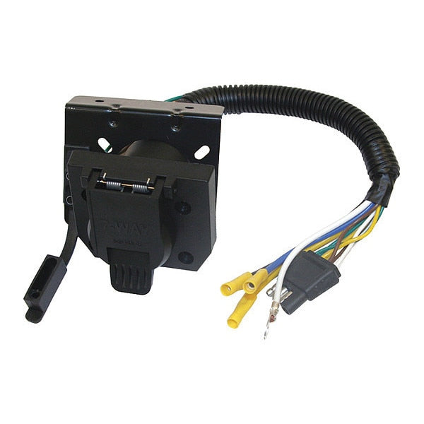 Trailer Connector, Dual-Plug, 7-Way
