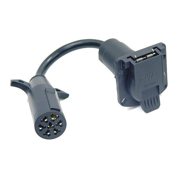 Adapter, Round, 7-Way, Flat