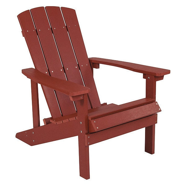Red Adirondack Chair, 29.5 W 33-1/2
