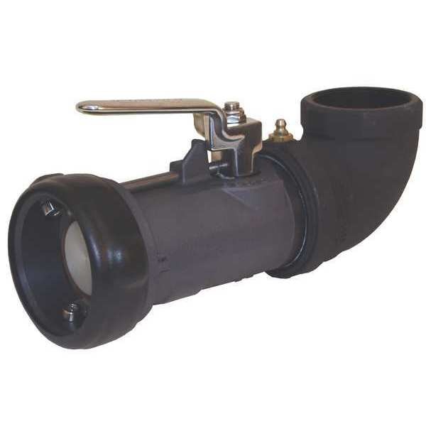 Bayonet 90deg Swivel Coupler, 2