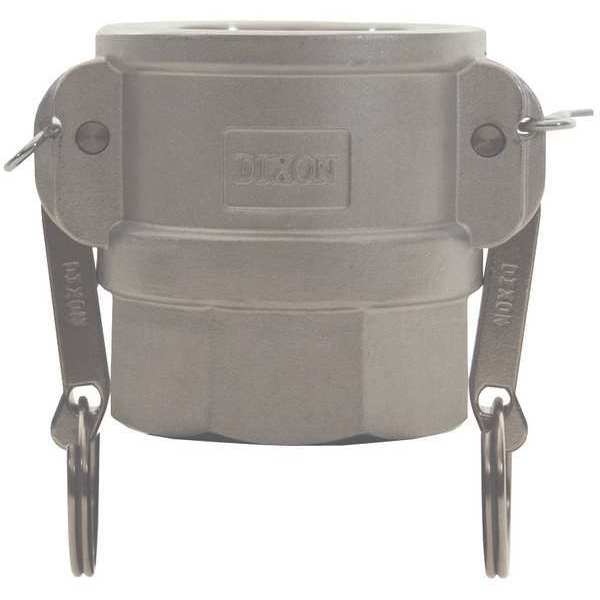 Cam and Groove, SS Coupler x FNPT, 1-1/2