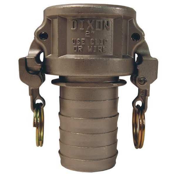 EZ Notched Coupler x Hose, 1.5
