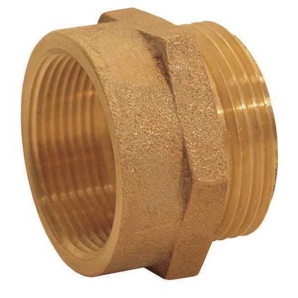 Hex Nipple BR, FNST, 2-1/2