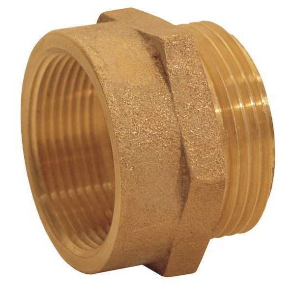 Hex Nipple BR, FNPT, 2-1/2