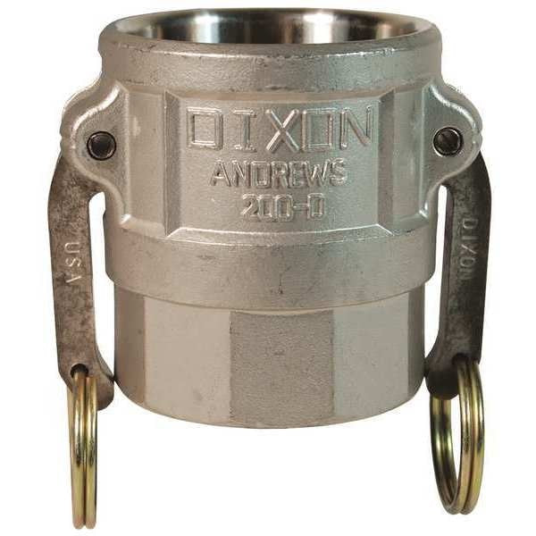 Cam and Groove SS Coupler x NPT, 1-1/4