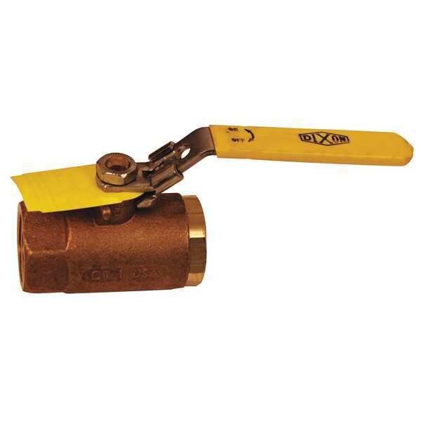 LocKing Handle Bronze Ball Valve, 3/4